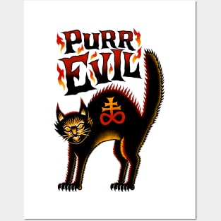 Purr Evil Posters and Art